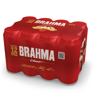 Cerveja Brahma Lata 350ml Pack com 12 unidades