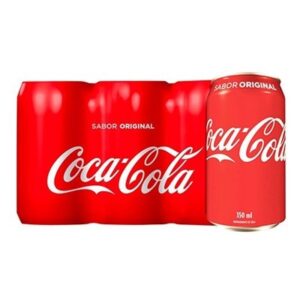 Coca Lata 350 ml pack com 12 unidades