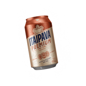 Cerveja Itaipava Premium Lata 350ml pack com 12 unidades