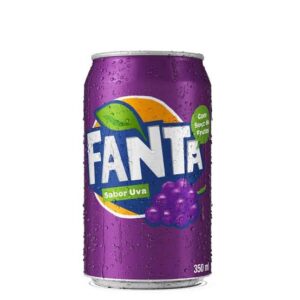 FANTA LIQUIDO LATA REFRIGERANTE UVA 350 ML